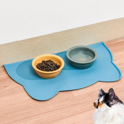 Tapis gamelle chat | FoodTaps™