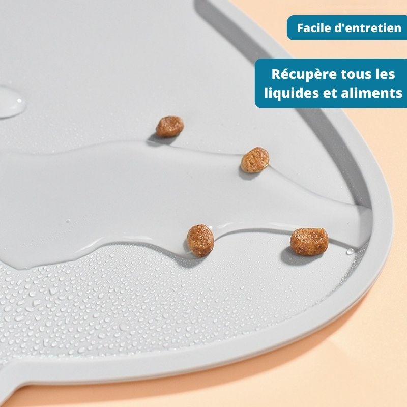 Tapis gamelle chat | FoodTaps™