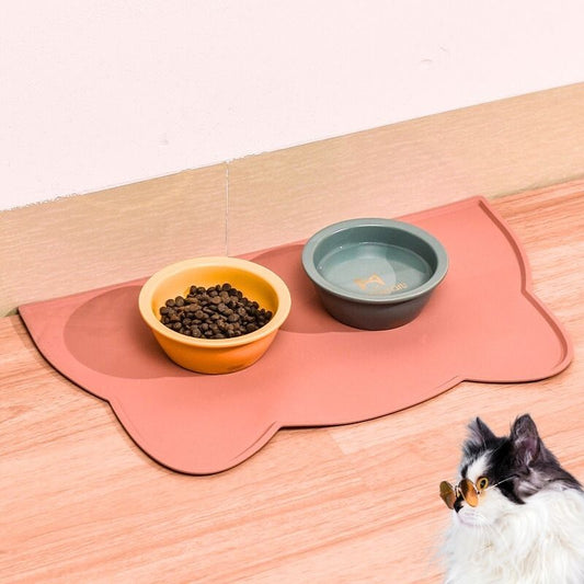 Tapis gamelle chat | FoodTaps™