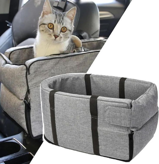 Siège de voiture pour chat – Confort, sécurité et style en déplacement