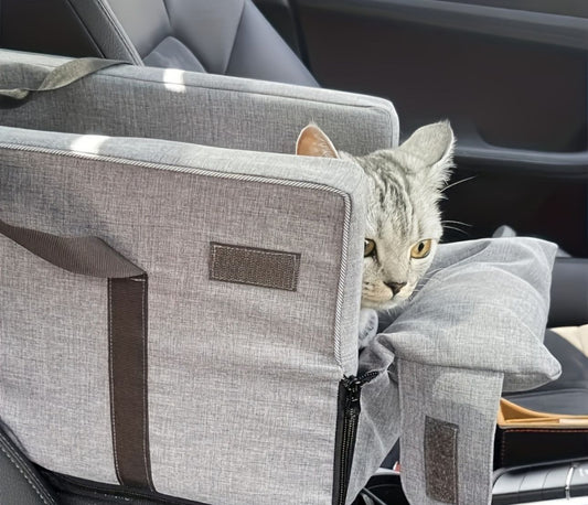 Siège de voiture pour chat – Confort, sécurité et style en déplacement